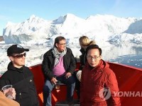 SYDKOREAS PRÆSIDENT LEE MYUNG-BAK I ILULISSAT